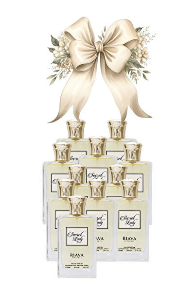 RIAVA PERFUMES 11 قطعة من عطر سيكريت ليدي 100 مل