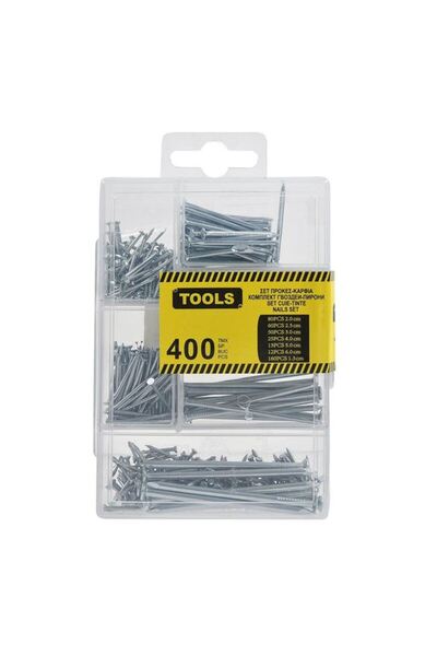 BAMI NETWORK Set cuie diverse dimensiuni 400 bucati pentru uz casnic