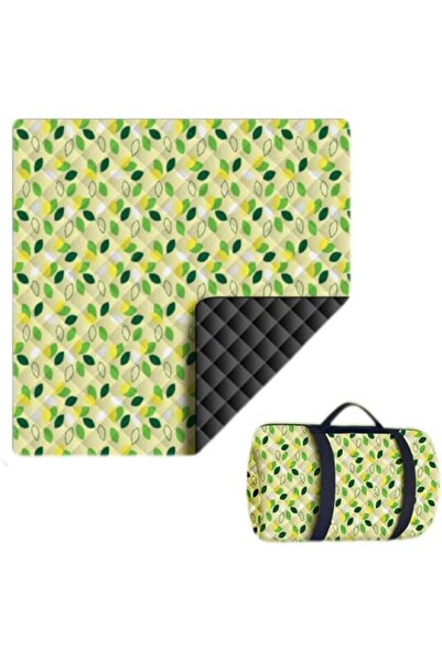 STARSTAR 200x300cm Extra Large Foldable Waterproof Picnic Blanket (Green Leaf)
