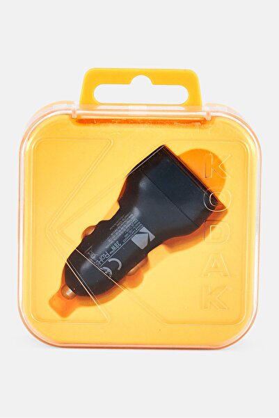 Kodak PD Car Charger Dual Ports 38 W, Black