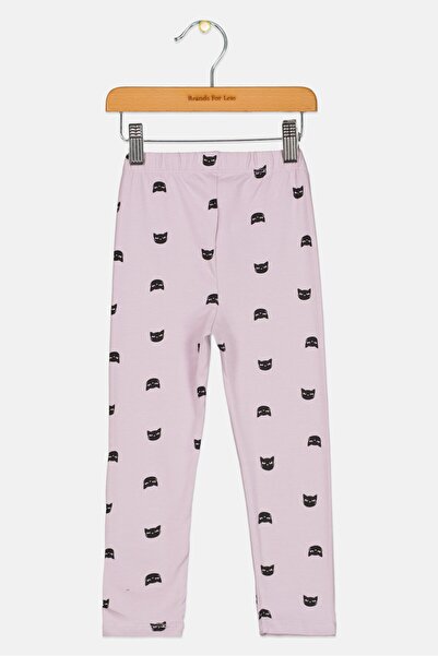 GAP Toddlers Girl Allover Print Pull On Leggings, Purple