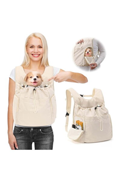 STARSTAR 30-40L Large Capacity Pet Travel Chest Backpack w/Adj, For Small & M...