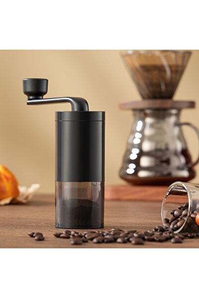 STARSTAR Single-use hand-cranked coffee grinder, adjustable coffee grinder wi...