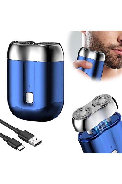 STARSTAR Mini Dual-Head Electric Shaver - Pocket Size - Washable Dual-Head Sh...