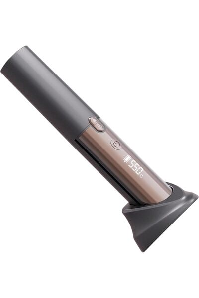 STARSTAR Cordless Curling Iron Straightens Curls Hair 30s Rapid Heating Light...