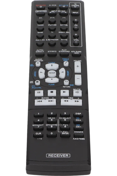 STARSTAR Replacement remote control for Pioneer AXD7534 VSX-521-K and AXD7536...