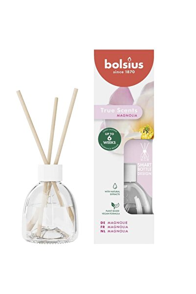 Bolsius Odorizant Difuzor cu Betisoare pentru Casa, Magnolie, 60 ml,