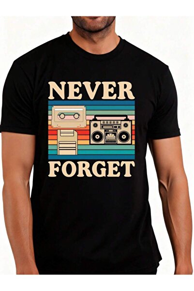 KYMC07 Vintage-Style Men's-Shirt, Featuring Design Inspired By Vintage Casset...