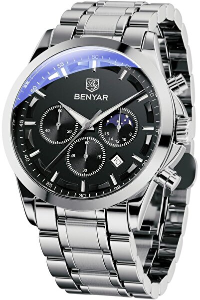 BY BENYAR Mens Chronograph Analog Quartz Movement Stylish Sports Designer Wri...