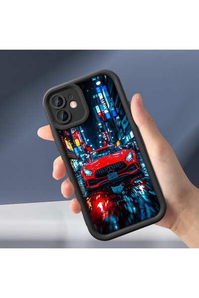 CHICASELUX Tecno Pova 6/Pova 6 Pro Compatible Fast Car Aesthetic Silicone Cover, Modern Style, Stylish for Everyday Use