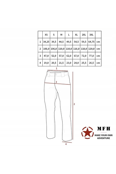 NO BRAND Pantaloni tactici US Rip-Stop Woodland, stil BDU, clasici MFH, 3XL