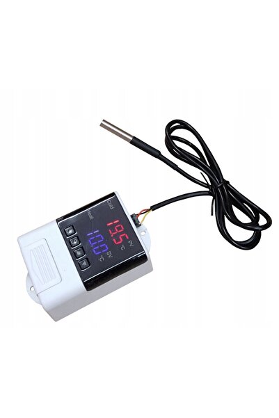 NO BRAND Termostat electronic 230V pentru încălzire/răcire, regulator de temp...
