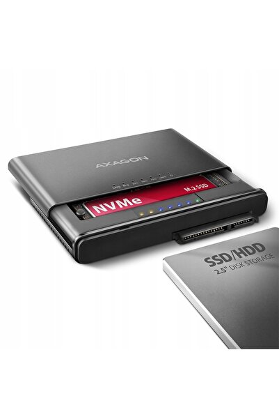 NO BRAND Axagon ADSA-CC USB-C 3.2 G2 Stație de andocare - 1x SATA 6G 2.5 " SS...