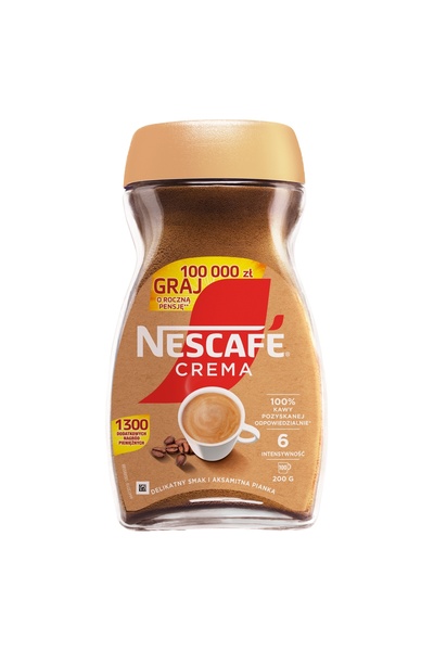 Nescafe Cafea instant Crema 3x200g