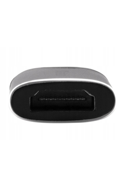NO BRAND Cablu adaptor Verbatim USB tip-C (M) - HDMI (F) 0.1m negru/argintiu