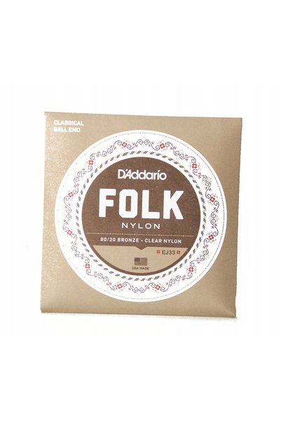 NO BRAND Corzi de chitară clasică D'Addario EJ33 cu capăt bilă