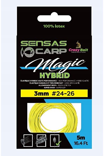 NO BRAND AMORTIZOR SENSAS GUMA MAGIC HYBRID 3mm 5m