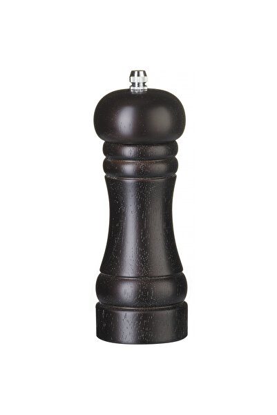 HENDI Râșniță pentru piper, din lemn închis la culoare, pătrată. 57 x 165 mm ...