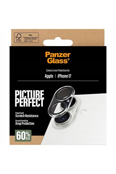 CARE by PanzerGlass® Sticlă securizată pentru camera iPhone 17, PanzerGlass, ...