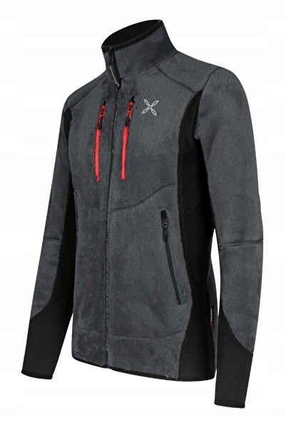 Montura Jachetă de trekking Nordic Fleece - Antracit - Portocaliu L
