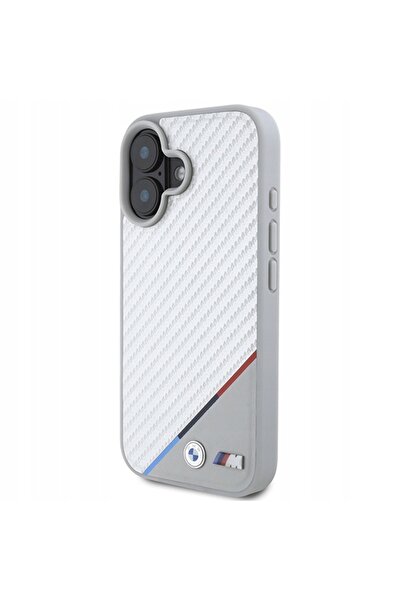 BMW BMHMP16S23PUDTS iPhone 16 6.1 " gri carcasă rigidă M Carbon Tricol