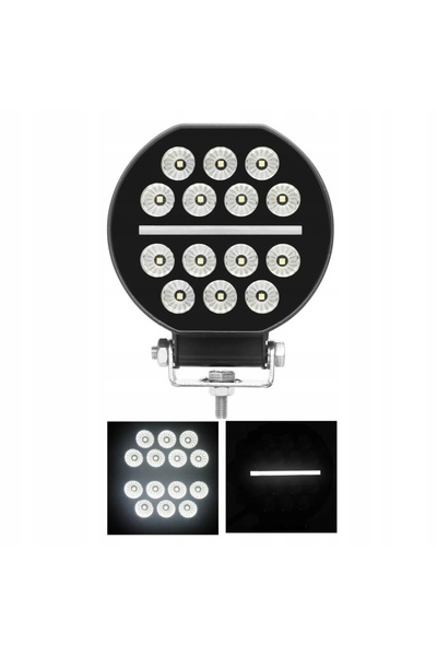 NO BRAND LAMPĂ DE LUCRU 14xLED HALOGEN REFLEKTOR 18W 12V 24V FAR DE CĂUTARE B...