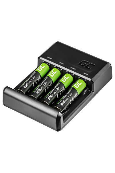 NO BRAND ÎNCĂRCĂTOR BATERII AA AAA + BATERII 800mAh Green Cell VITAL