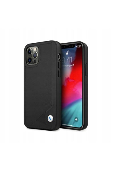 NO BRAND Husă BMW Leather Deboss pentru iPhone 12/12 Pro, carcasă, husă, capa...