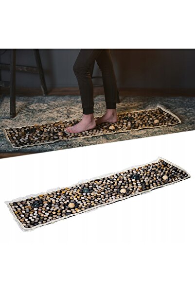 inSPORTline Saltea de masaj pentru picioare cu pietre naturale 148x40 cm Walkway