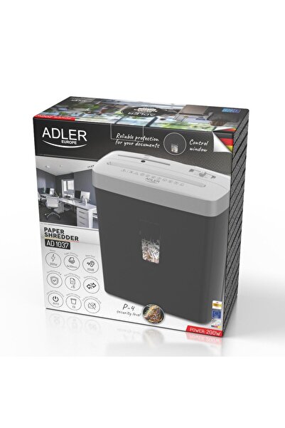 adler Tocător de documente automat de înaltă eficiență, de 13L, pentru birou,...