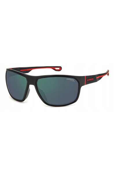 Carrera Ochelari de soare bărbați 4018/S negru mat roșu/verde OS