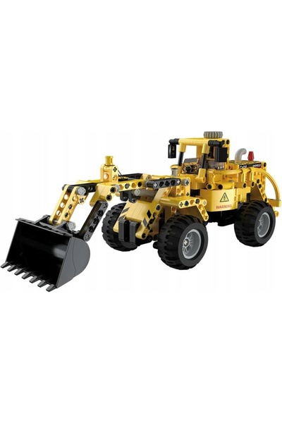 cada BLOCURI VEHICULE DE CREAȚIE/CONSTRUCȚIE 2 ÎN 1 ÎNCĂRCĂTOR BULDOZER BULDO...