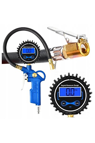 NO BRAND Pistool de umflat anvelope CYFRONY cu manometru electronic 14 bar