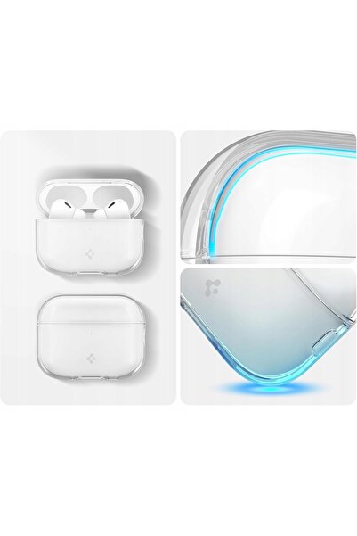 Spigen Husă cu cristale lichide transparentă pentru Apple AirPods Pro 3