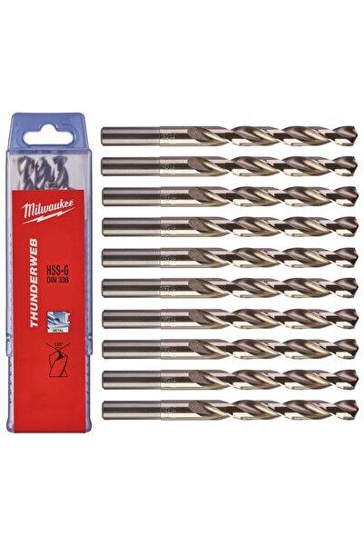 Milwaukee THUNDERWEB Burghie pentru metal, set complet, 10 bucăți, 5.6x93