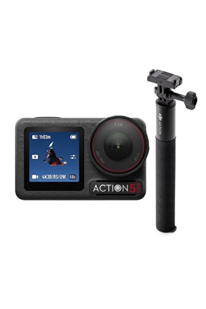 DJI Osmo Action 5 Pro Pachet Aventură 4K/120fps 1/1.3” Cameră Sport UHD