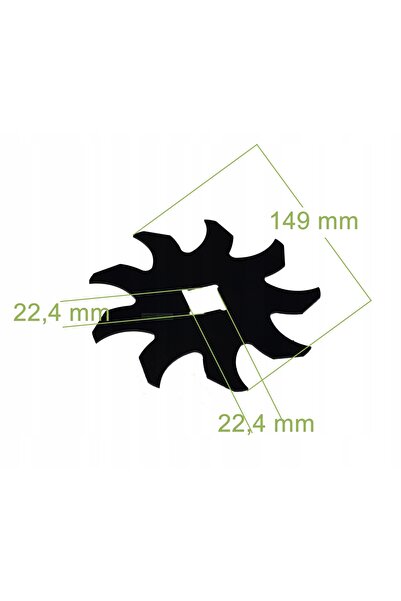 NO BRAND 15X lamă de freză pentru Sabo 38EV 38BV John Deere D38R SA16495 636....