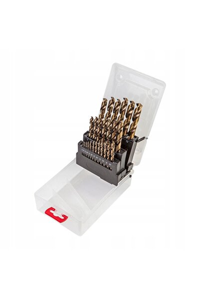 VERTO Burghie pentru metal HSS-G 1.0-13.0 mm set 25 bucăți