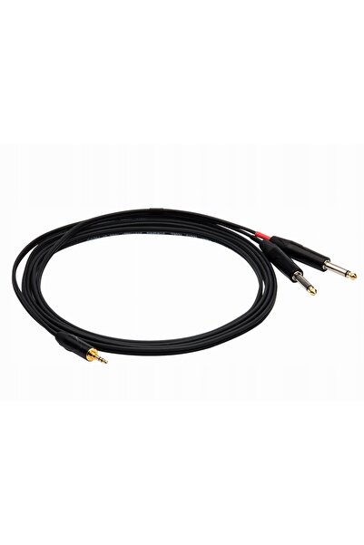 NO BRAND RED'S MUSIC cablu audio jack 3,5 - 2 x jack 6,3