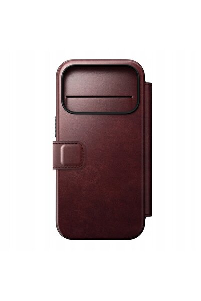 NO BRAND Husă din piele Nomad cu MagSafe iPhone 17 Pro Horween Burgundy