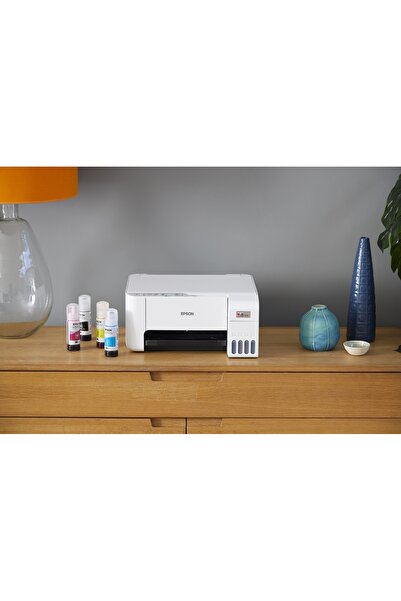 EPSON Imprimantă cu cerneală EcoTank Albă WIFI 3 în 1 Imprimare Scanare Copie...