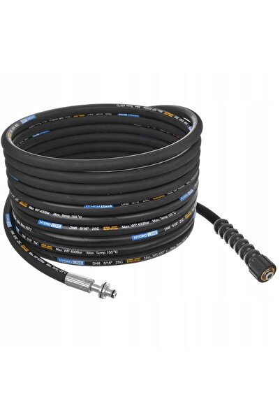 Techkar Furtun de 25m pentru spălător KARCHER HD HDS, filet 11mm - M22 DN8, 4...