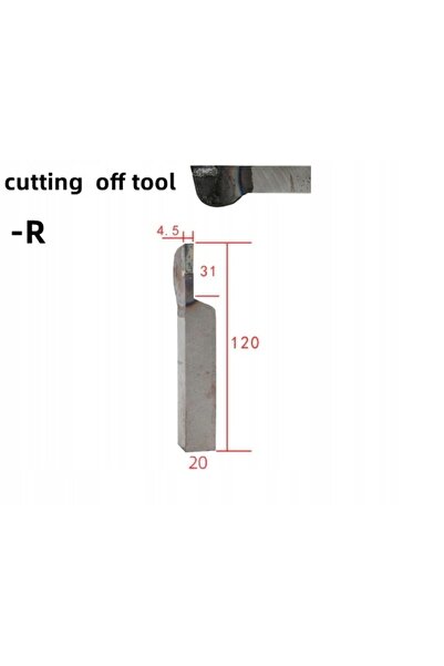 NO BRAND 2020 4,5 mm sculă de strunjire din carbon-aluminiu, pentru dreapta