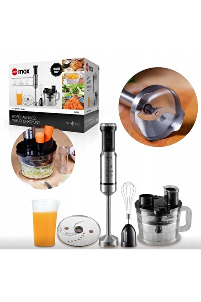 eldom BLENDER MIXER DE MÂNĂ MULTIFUNCȚIONAL BL220 TURBO 1200W + ACCESORII