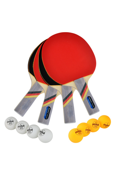 Joola TEAM SCHOOL rachete de tenis de masă set 4 bucăți husă mingi
