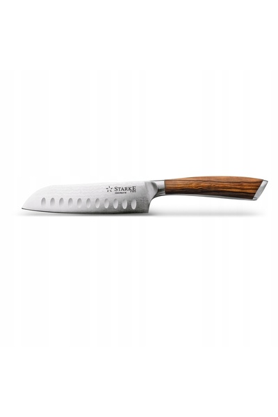 Starke Pro CUȚIT SANTOKU OȚEL DUR Bucătărie Japoneză Keiko Yoko 12,5 cm