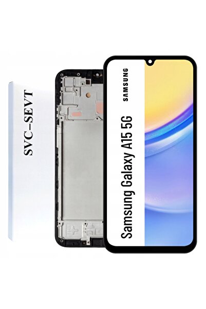 NO BRAND Display LCD pentru Samsung Galaxy A15 5G Ecran OLED cu ramă Original...