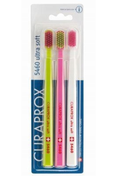 NO BRAND CURAPROX PERIȚE DE DENTIȚIE CS 5460 ULTRA MOI PACHET BLISTER CU 3 BU...