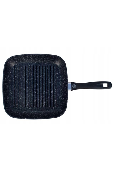 MG HOME Tigaie grill pătrată antiaderentă cu înveliș de marmură, 26 cm