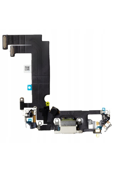 NO BRAND Cablu flex de încărcare pentru iPhone 12 mini Conector USB Alb Origi...